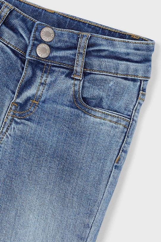 Девочка Детские джинсы Mayoral 3586.6E.Mini.PPY2 голубой