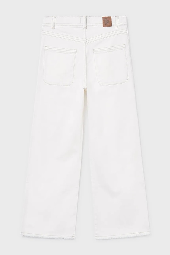 Dziewczynka Mayoral jeansy dziecięce 6549.8B.Junior.PPY2 beżowy