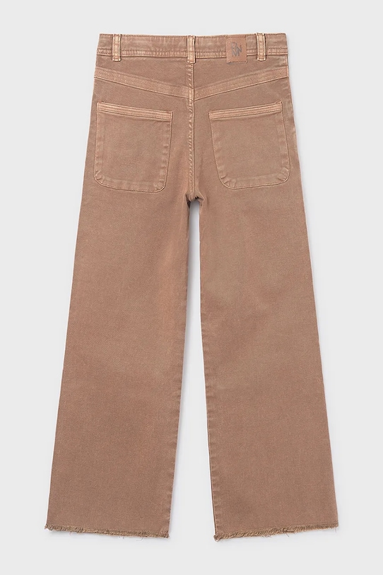 Девочка Детские джинсы Mayoral 6549.8B.Junior.PPY2 коричневый