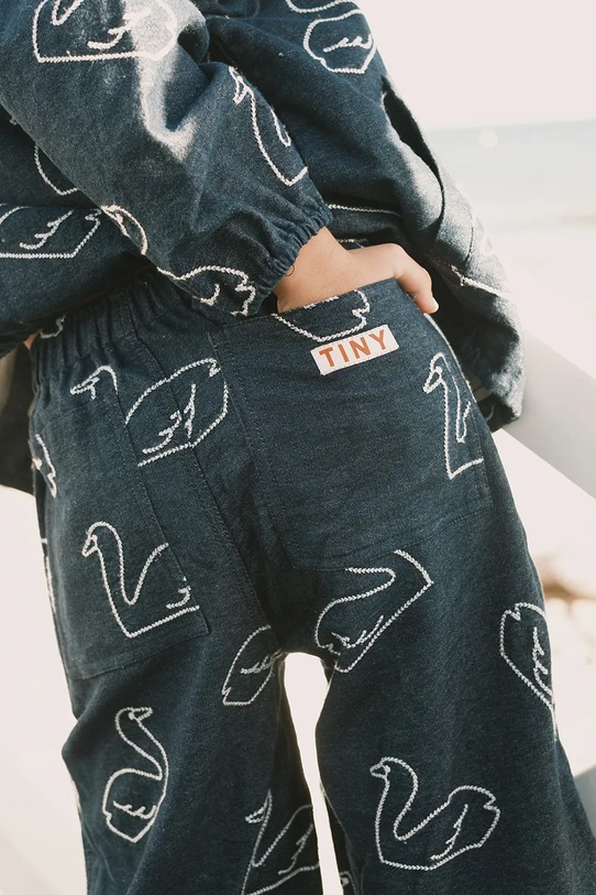 Дитячі джинси Tinycottons BIG SWANS DENIM PANT SS26.329