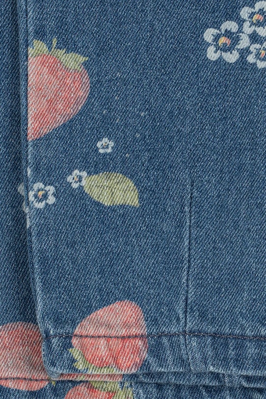 Konges Sløjd jeansy dziecięce MAGOT FRILL PANTS GOTS KS104970.PPY2