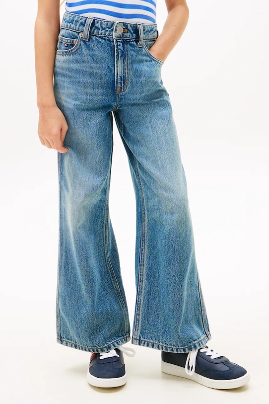 Tommy Hilfiger jeansy dziecięce MABEL niebieski KG0KG09186.128.176.PPY2