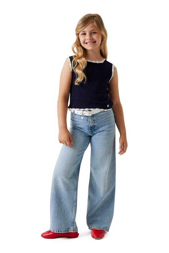 Guess jeansy relaxed fit dziecięce niebieski J6GA07.D45E0.PPY2.M