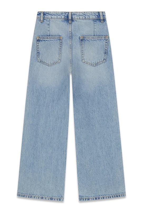 Dziewczynka Guess jeansy relaxed fit dziecięce J6GA07.D45E0.PPY2.M niebieski