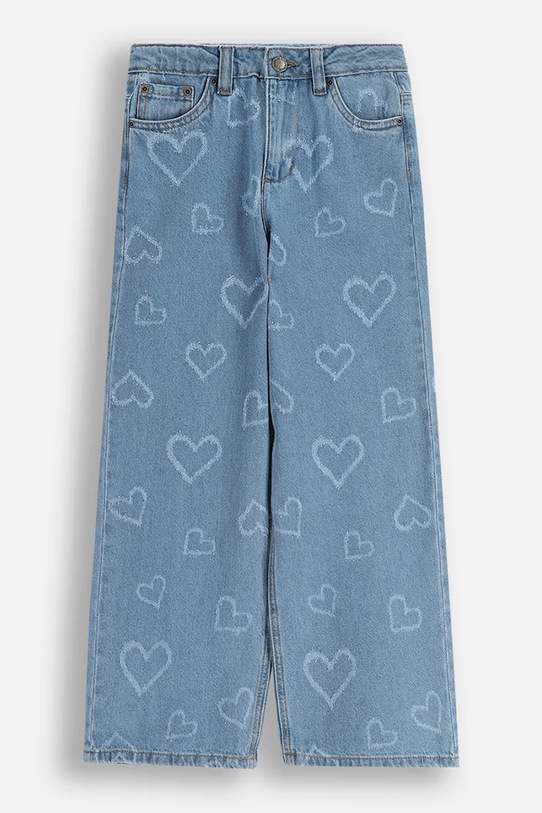 Coccodrillo jeansy regular dziecięce WC6123107CJG niebieski SS26