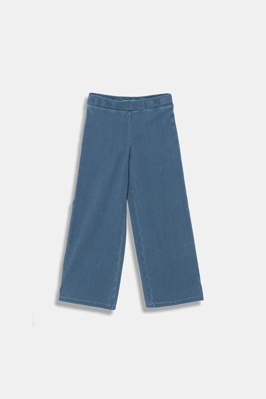 United Colors of Benetton spodnie wide leg dziecięce jeansowe niebieski 4I42CE04F.G.Riproposto