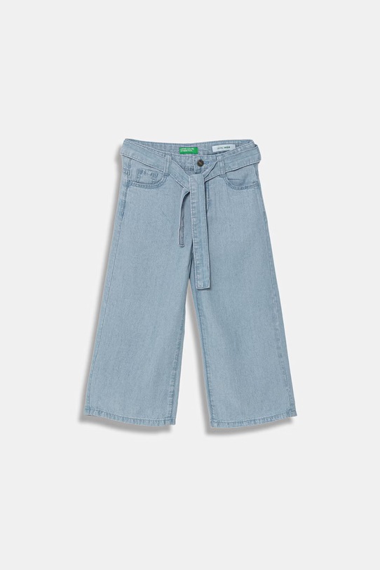 United Colors of Benetton spodnie wide leg dziecięce niebieski 4FFKGE02E.P.Riproposto