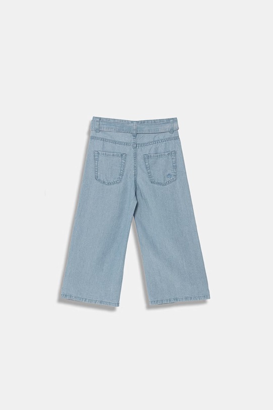 United Colors of Benetton spodnie wide leg dziecięce 4FFKGE02E.P.Riproposto niebieski SS26