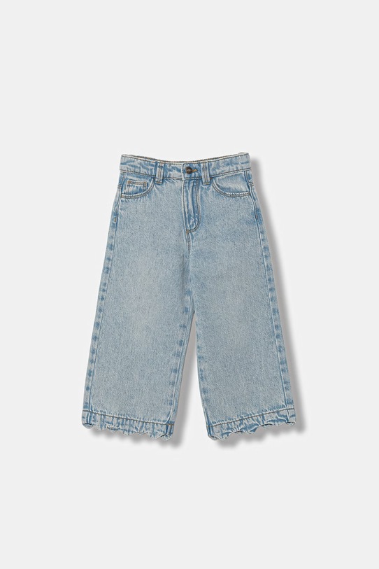 United Colors of Benetton jeansy wide leg dziecięce niebieski 4P1XGE031.P.Stagionale