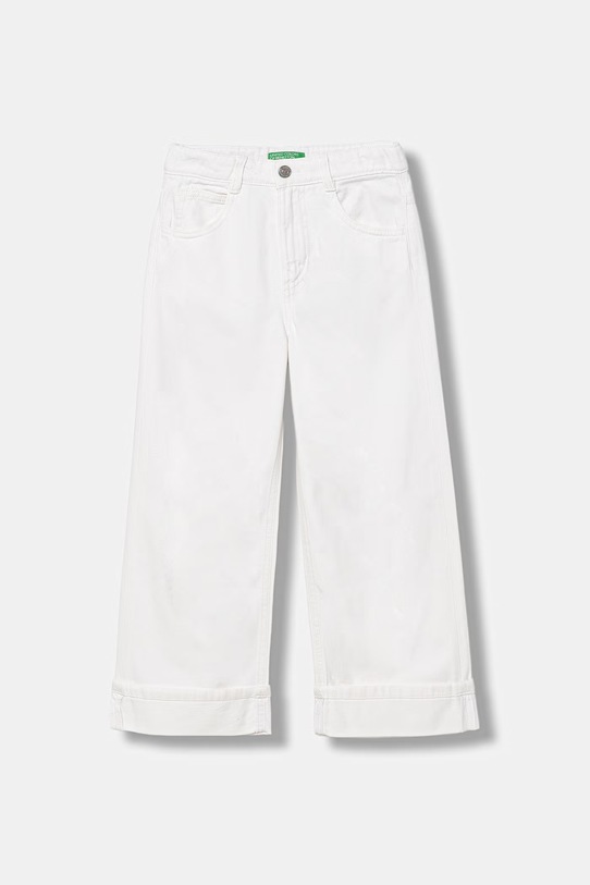 United Colors of Benetton rifle rovné detské biela 4PYACE04P.G.Stagionale