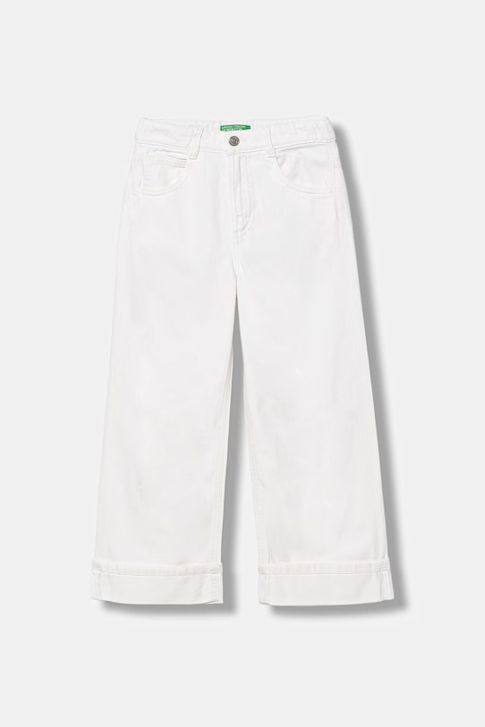 United Colors of Benetton rifle rovné detské biela 4PYACE04P.G.Stagionale