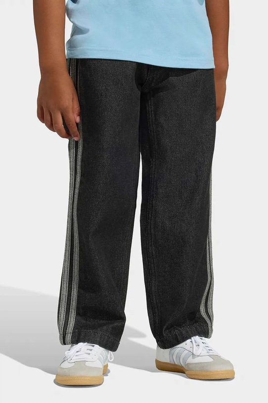 adidas Originals jeansy dziecięce czarny KD5809