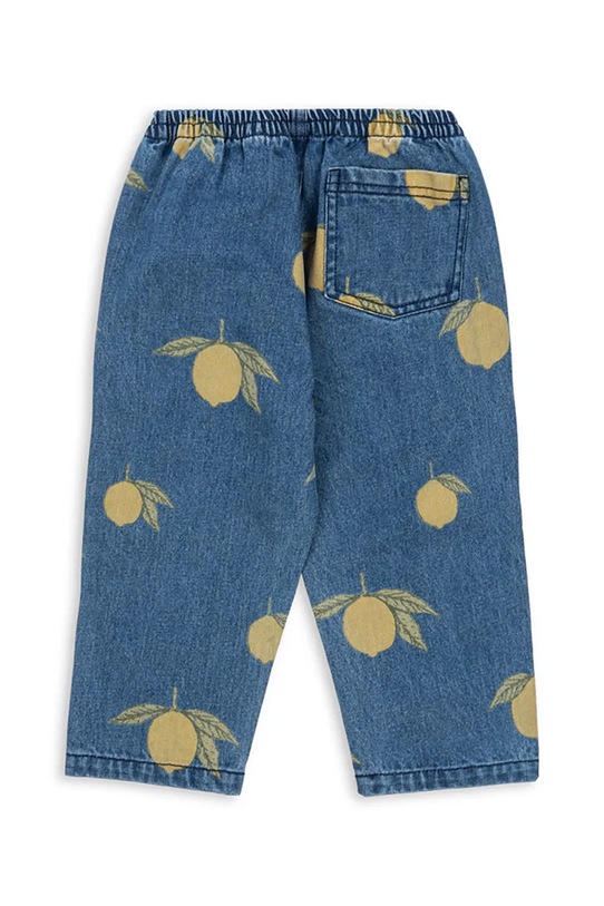 Chłopiec Konges Sløjd jeansy dziecięce MAGOT PANTS GOTS KS104973.PPY2 granatowy