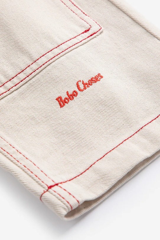 Bobo Choses jeansy dziecięce beżowy 126AC094