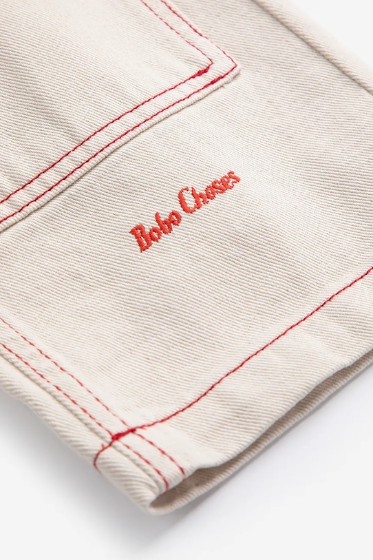 Bobo Choses jeans per bambini beige 126AC094