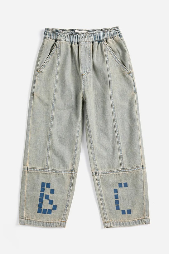 Bobo Choses jeansy dziecięce 126AC098 niebieski SS26