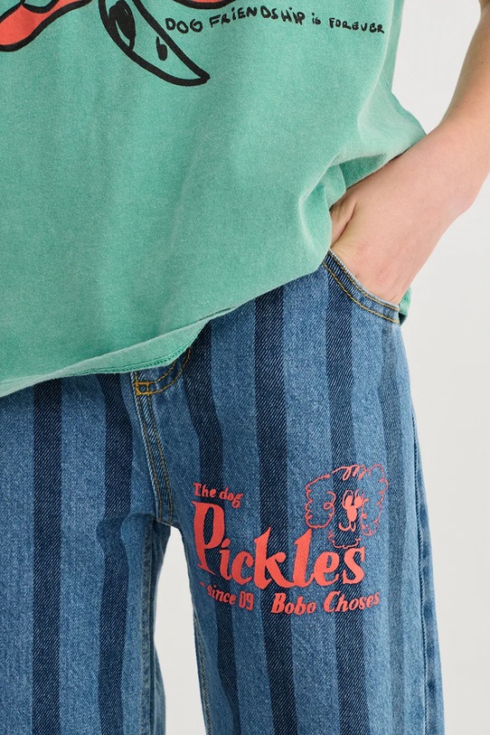Bobo Choses jeansy dziecięce Pickles The Dog 126AC099