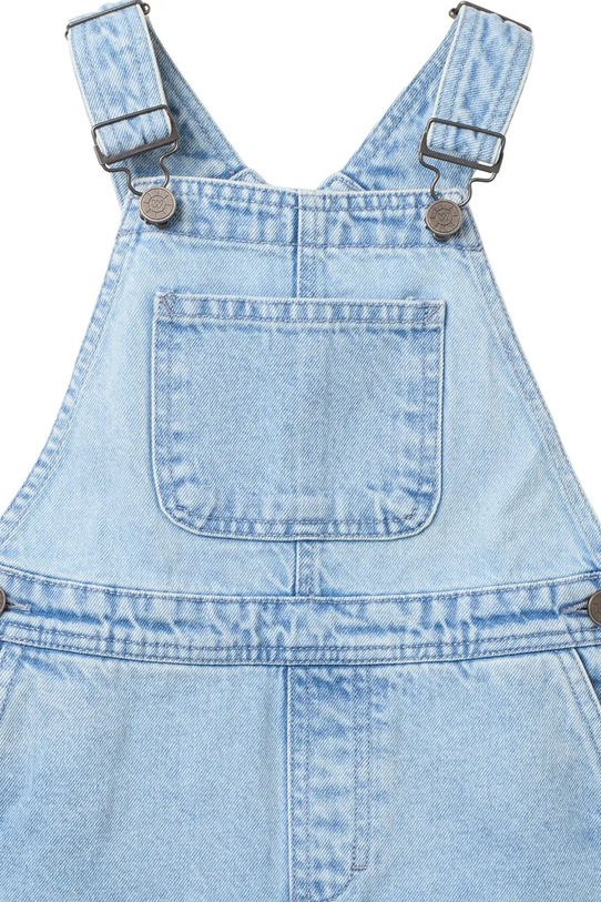 Wheat ogrodniczkie jeansowe dziecięce niebieski 2780.432.GOTS