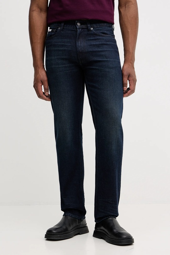 Calvin Klein Jeans jeansy granatowy LV04RE704G