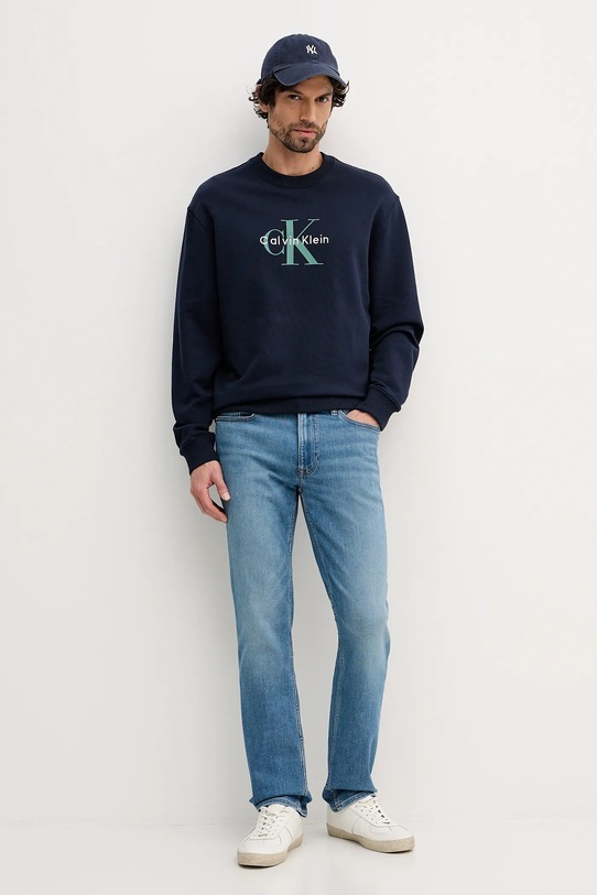 Calvin Klein Jeans jeansy LV04RE776G niebieski SS26