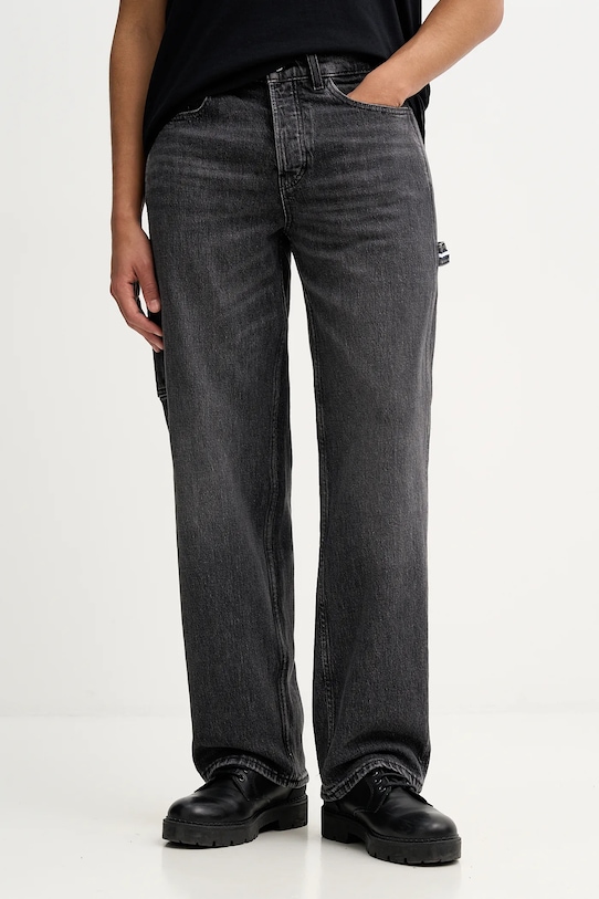 Τζιν παντελόνι Tommy Jeans μαύρο DM0DM22566