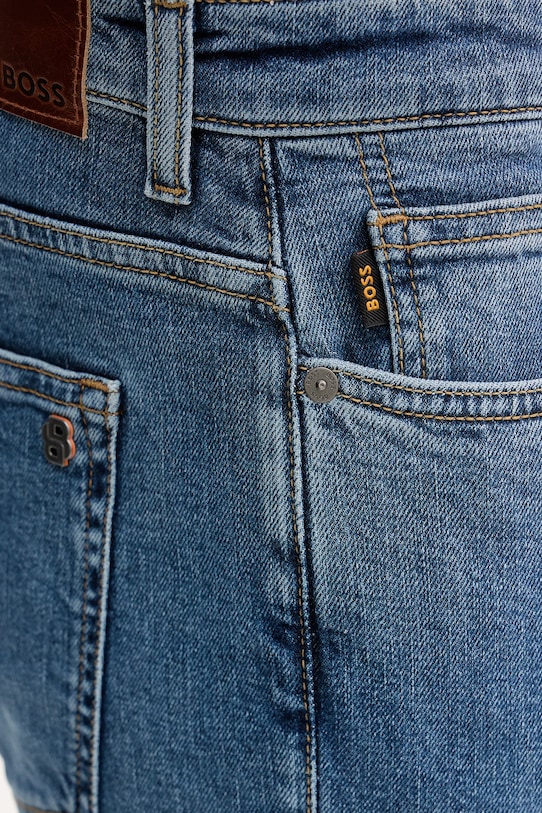 BOSS Orange jeansy DELAWARE BO turkusowy 50553394