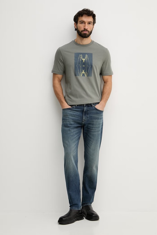 BOSS Orange джинси regular чоловічі RE.MAINE BO 50555301 блакитний SS26