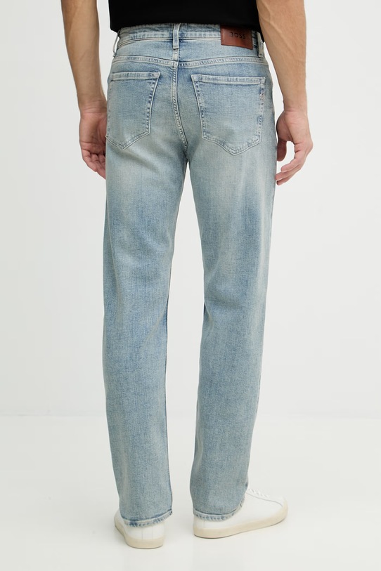 Дрехи BOSS дънки straight мъжки C-OGDEN 50557373 син