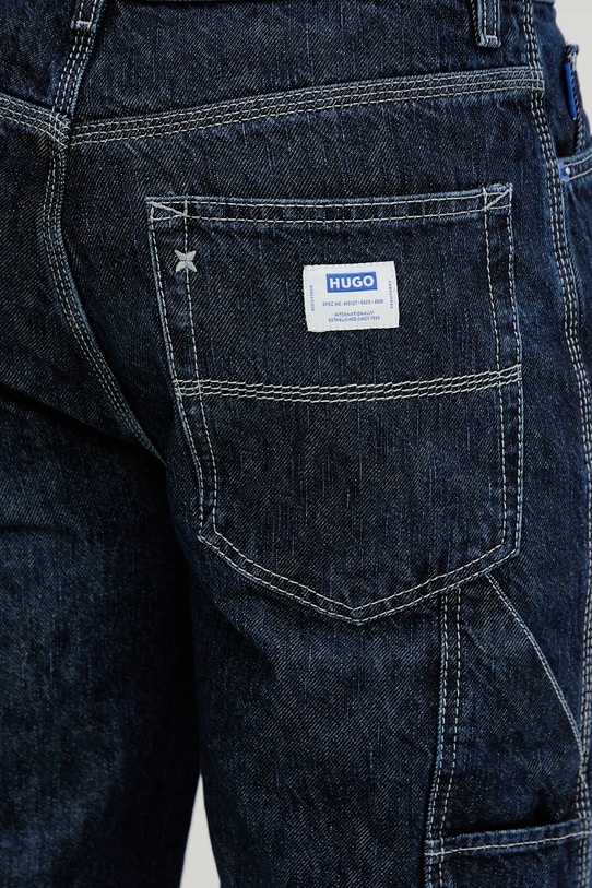 Hugo Blue jeansy carpenter/4 granatowy 50553473