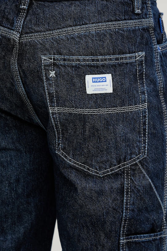 Hugo Blue jeansy carpenter/4 granatowy 50553473