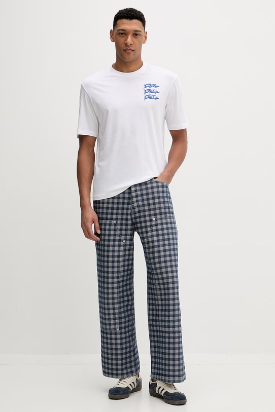 Hugo Blue jeansy CARPENTER/M 50556291 granatowy SS26