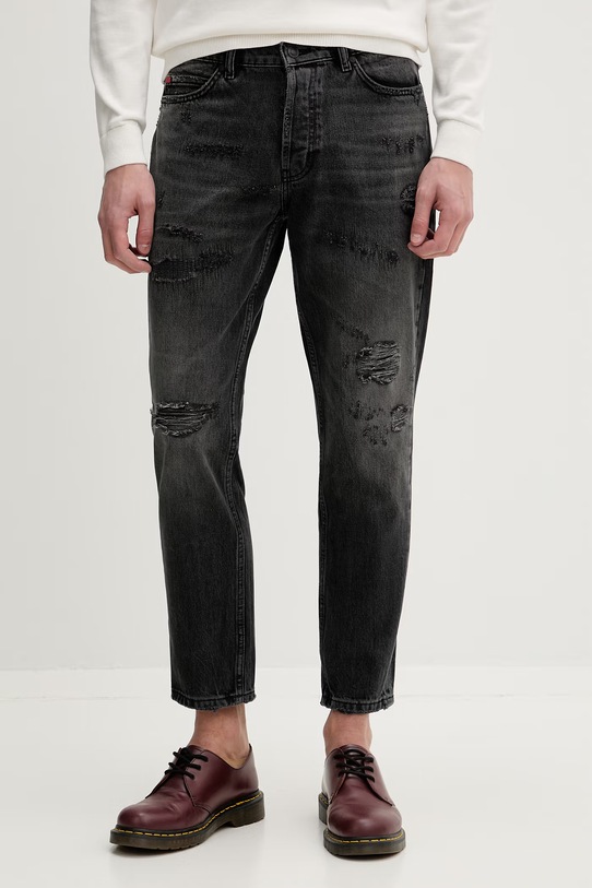 HUGO jeansy HUGO 634 szary 50554147