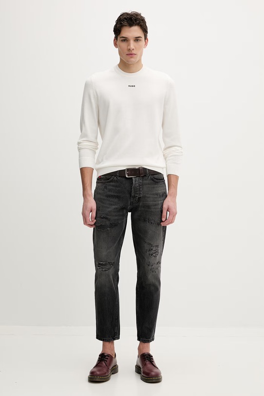 HUGO jeansy HUGO 634 50554147 szary SS26