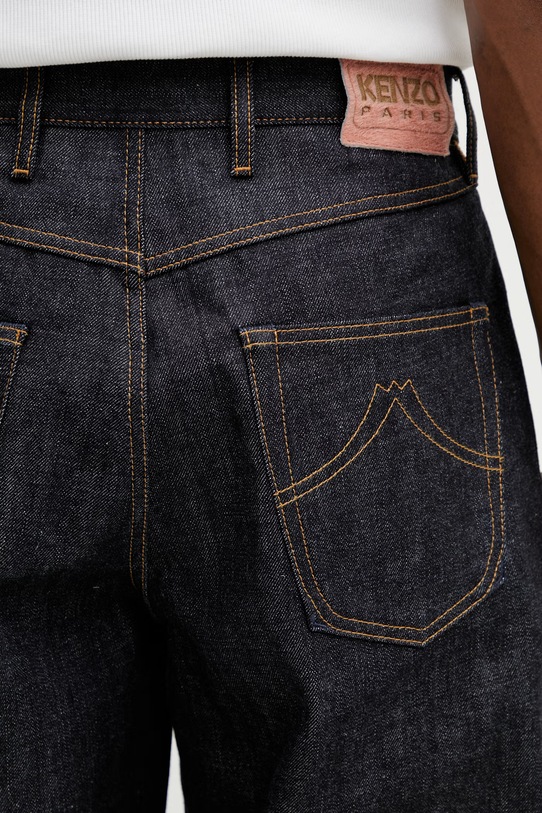 Kenzo jeansy granatowy FG55DP4246Q0