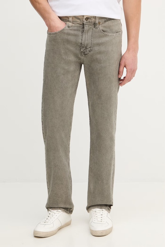 Guess jeansy MASON zielony M6RAR7.D4T50