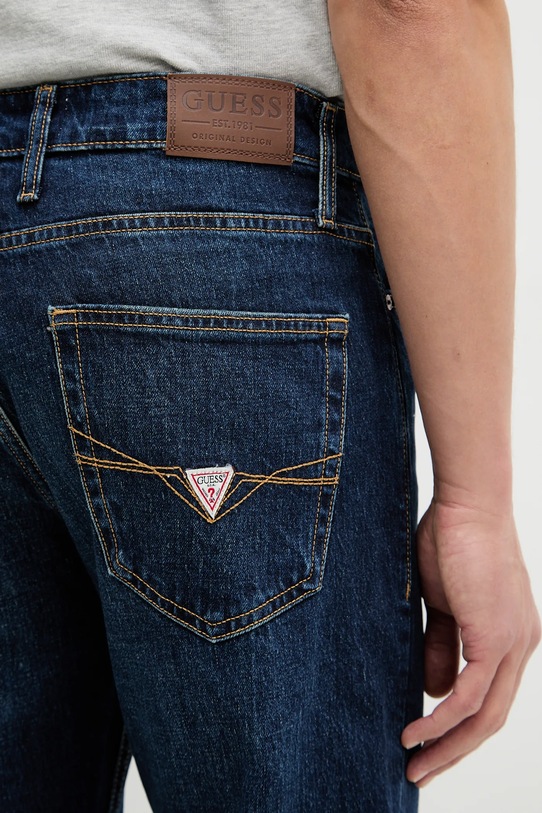 Guess jeansy MASON granatowy M6RAR7.D6430