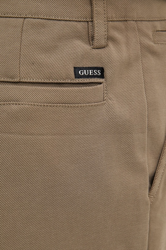 Kalhoty Guess CORONADO zelená M6RB45.WI702