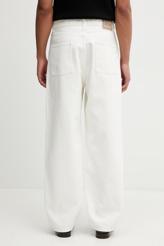 Odzież Drôle de Monsieur jeansy regular męskie K.BP199.CO285.OW beżowy