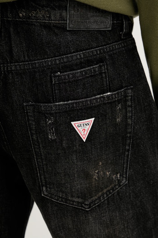 Guess Originals jeansy czarny M6RA0U.D6691