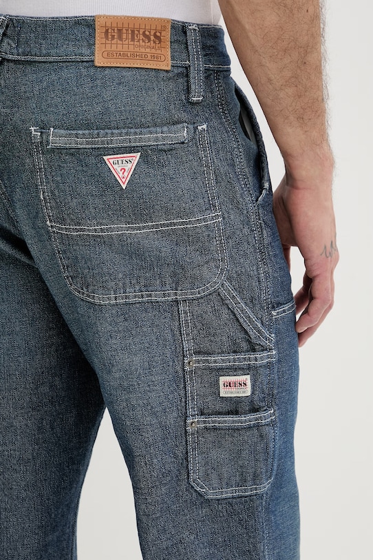 Guess Originals jeans regular da uomo blu navy M6RA0W.D6681