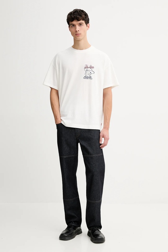 Rag & Bone jeansy RX1425H7RRR granatowy SS26