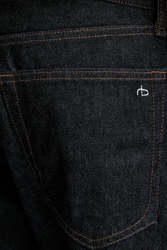 Rag & Bone jeansy granatowy RX1425H7RRR