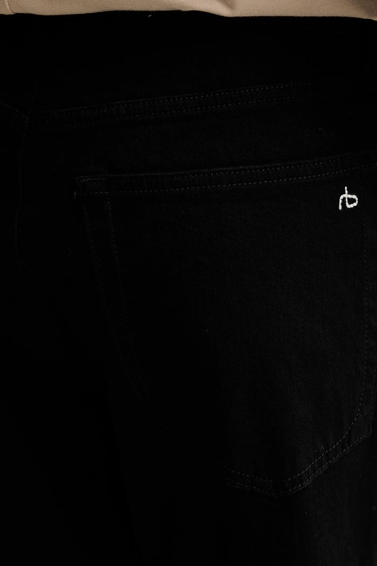 Rag & Bone jeansy czarny MED24P1247FMBL