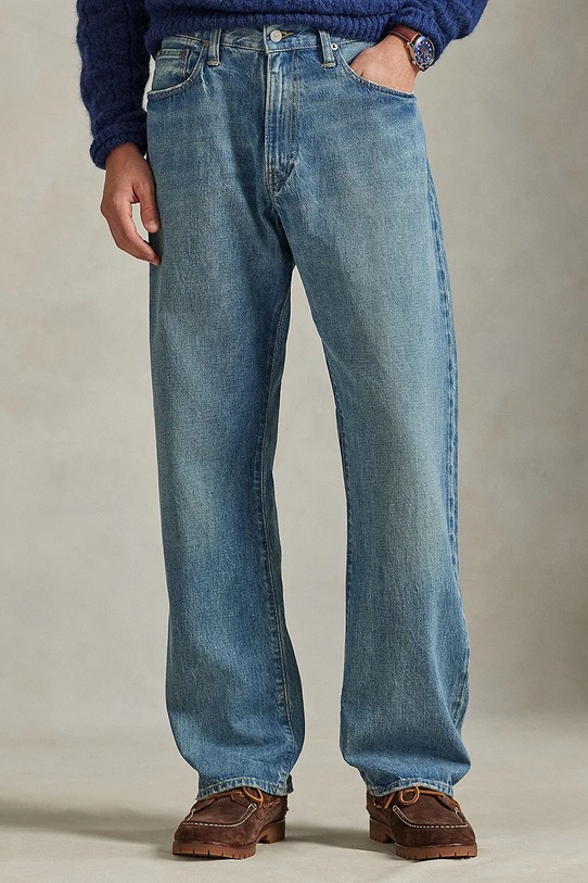 Polo Ralph Lauren jeansy niebieski 710979377