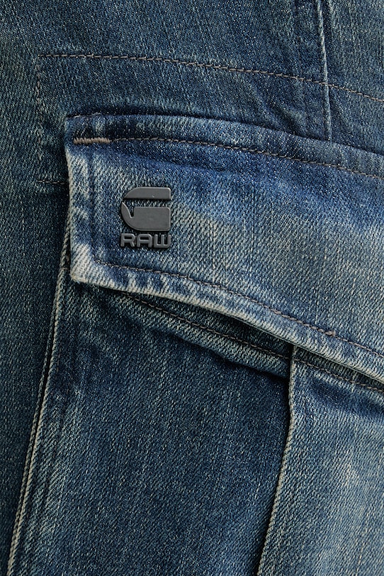 G-Star farmer Rovic zip 3d regular tapered denim kék D23077.D498