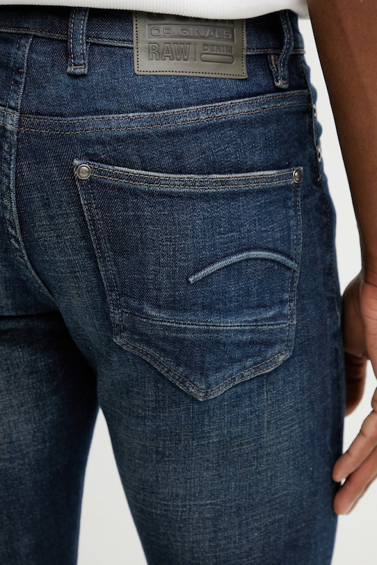 G-Star jeansy Revend FWD Skinny granatowy D20071.D441.H426