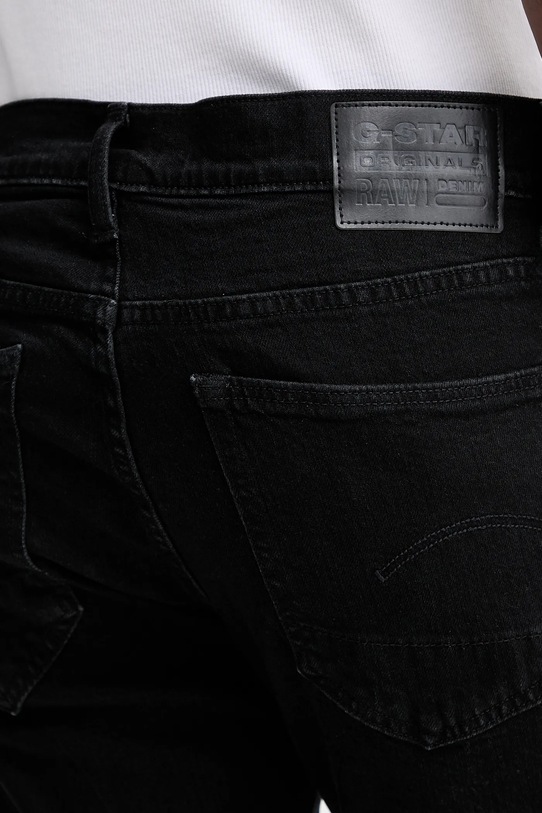G-Star jeansy 3301 Slim czarny 51001.D931