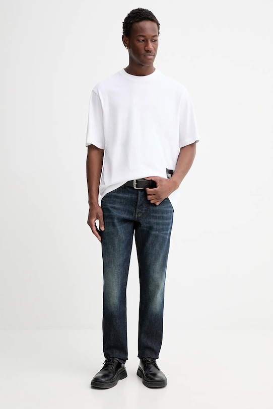 G-Star jeansy 3301 Regular Tapered 51003.B767.A943 granatowy SS26