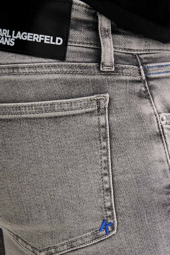 Τζιν παντελόνι Karl Lagerfeld Jeans γκρί B1M10038