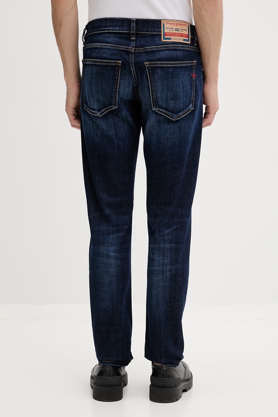 Odzież Diesel jeansy slim fit męskie 2019 D-STRUKT L.32 A03558.09L61 granatowy